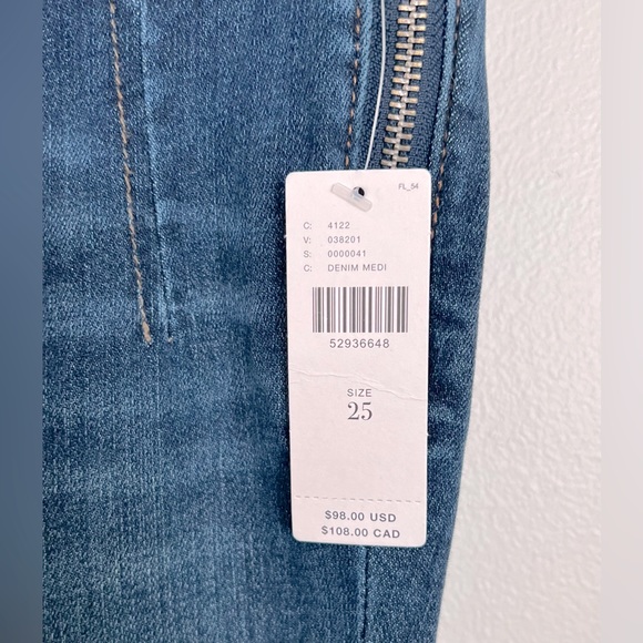 *New* Pilcro & the Letterpress Stretch Skinny Women's Denim Leggings Size 25 NWT - Picture 2 of 6